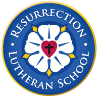 RLS-logo-transparent image Ressurection Lutheran School Cary logo